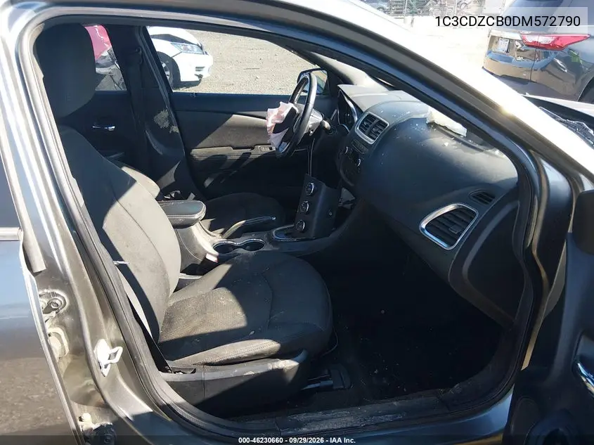 2013 DODGE AVENGER VIN 1C3CDZCB0DM572790 — фото 5