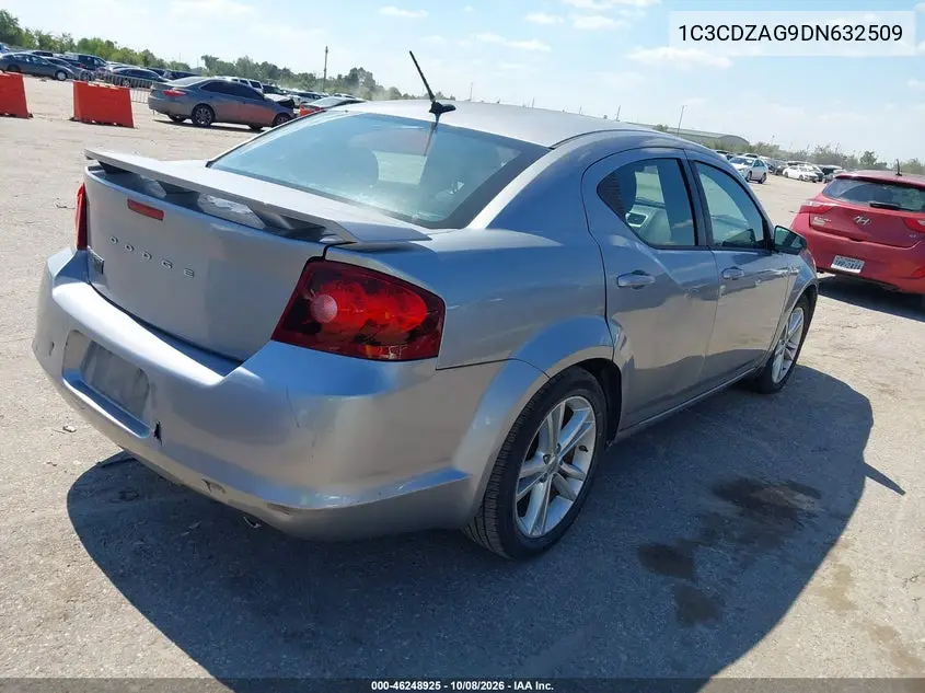 2013 DODGE AVENGER VIN 1C3CDZAG9DN632509 — фото 4