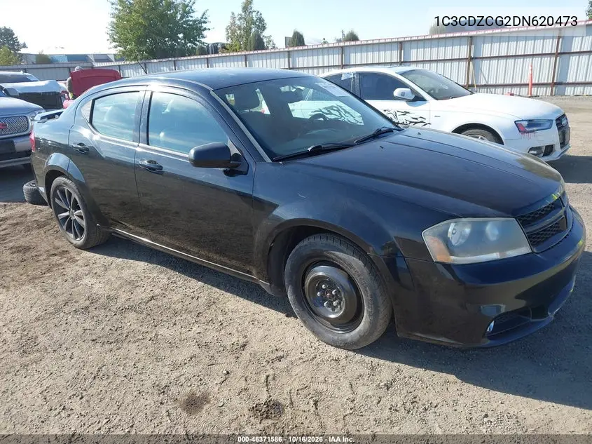 DODGE AVENGER 2013, VIN 1C3CDZCG2DN620473