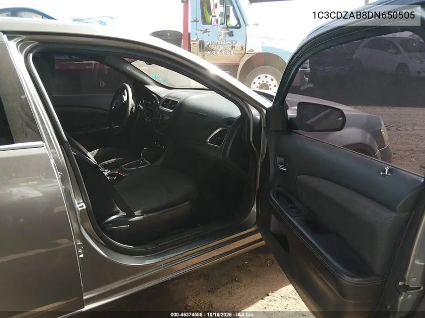 2013 DODGE AVENGER VIN 1C3CDZAB8DN650505 — фото 5