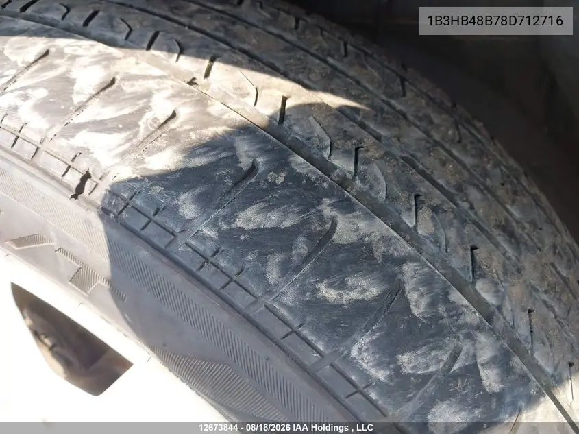2008 DODGE CALIBER VIN 1B3HB48B78D712716 — фото 21