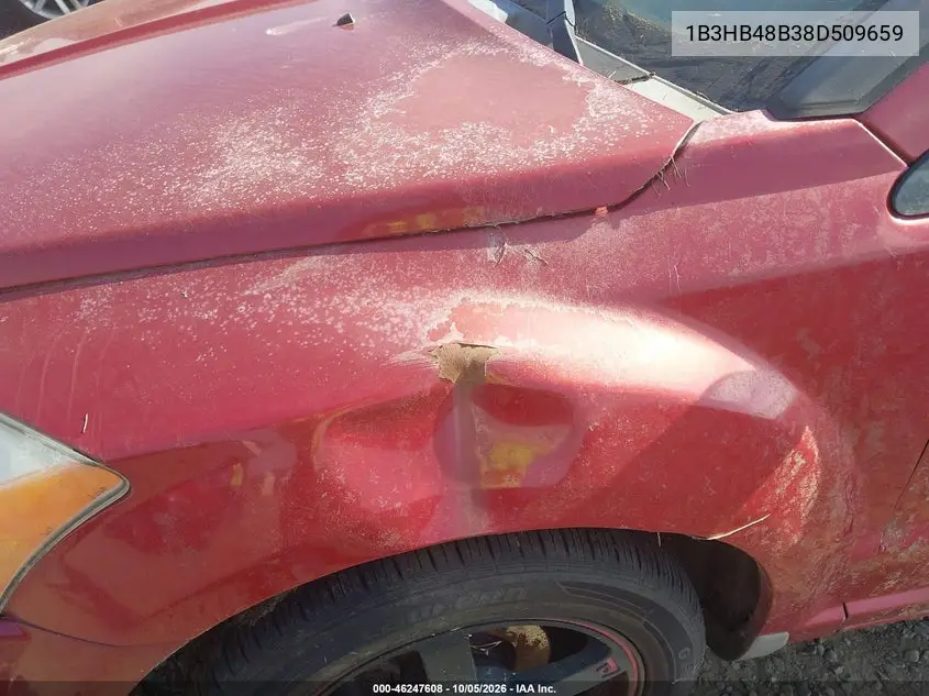 2008 DODGE CALIBER VIN 1B3HB48B38D509659 — фото 12