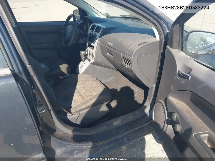 2008 DODGE CALIBER VIN 1B3HB28B28D583224 — фото 5