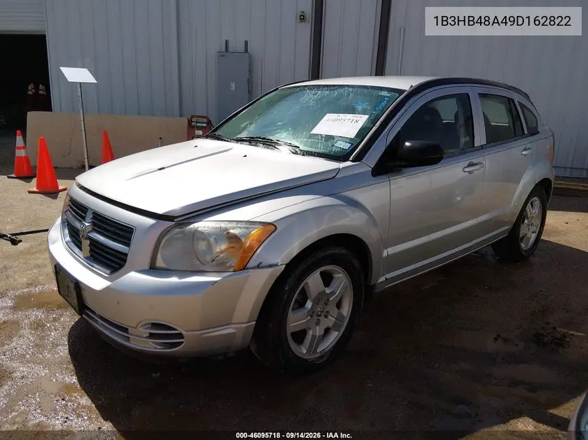2009 DODGE CALIBER VIN 1B3HB48A49D162822 — фото 2