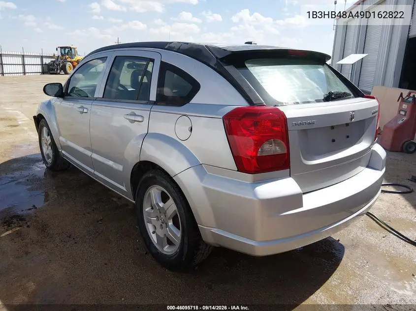 2009 DODGE CALIBER VIN 1B3HB48A49D162822 — фото 3