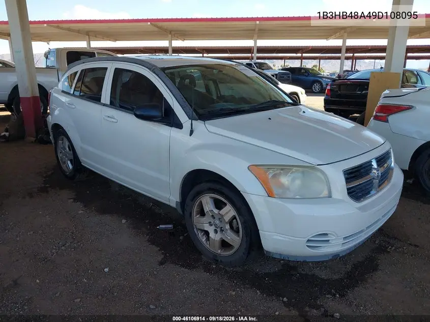 DODGE CALIBER 2009, VIN 1B3HB48A49D108095
