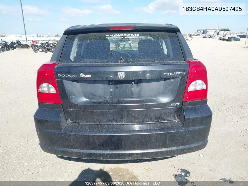 2010 DODGE CALIBER VIN 1B3CB4HA0AD597495 — фото 16