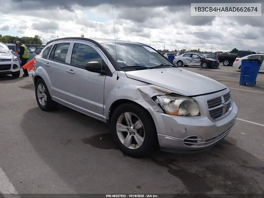 DODGE CALIBER 2010, VIN 1B3CB4HA8AD662674