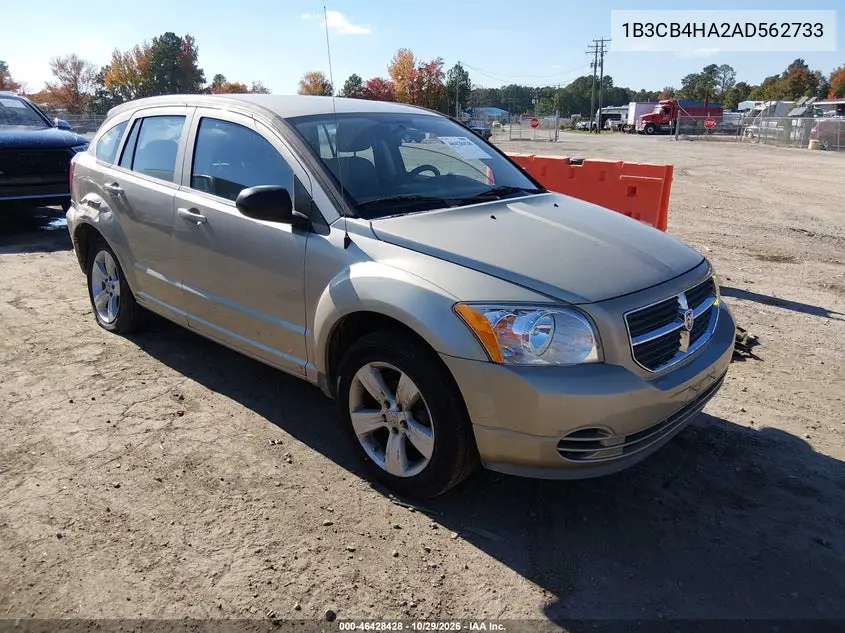 DODGE CALIBER 2010, VIN 1B3CB4HA2AD562733