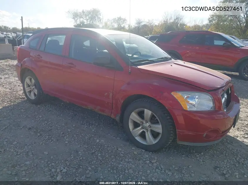 DODGE CALIBER 2012, VIN 1C3CDWDA5CD527461