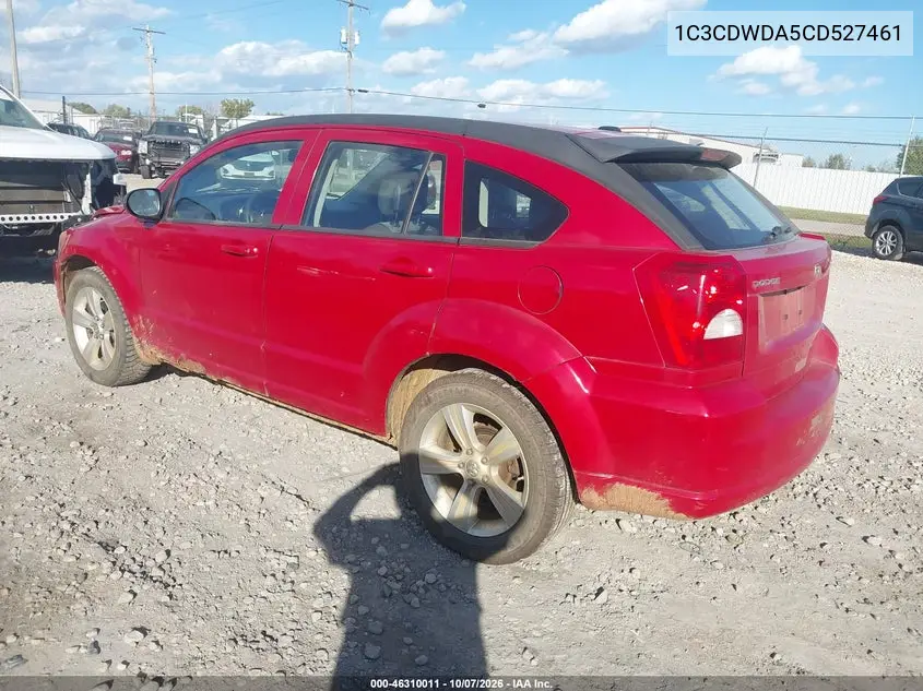 2012 DODGE CALIBER VIN 1C3CDWDA5CD527461 — фото 3