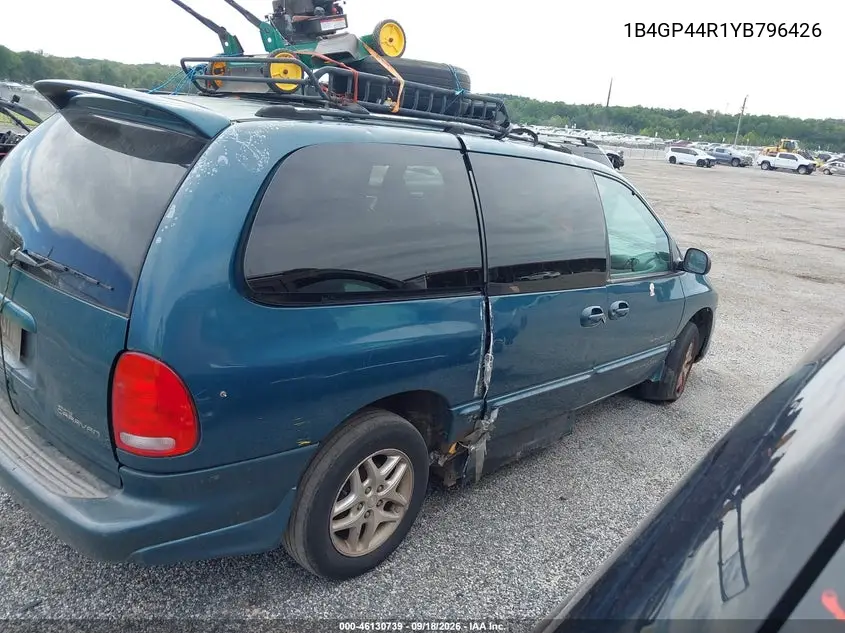 2000 DODGE CARAVAN VIN 1B4GP44R1YB796426 — фото 4