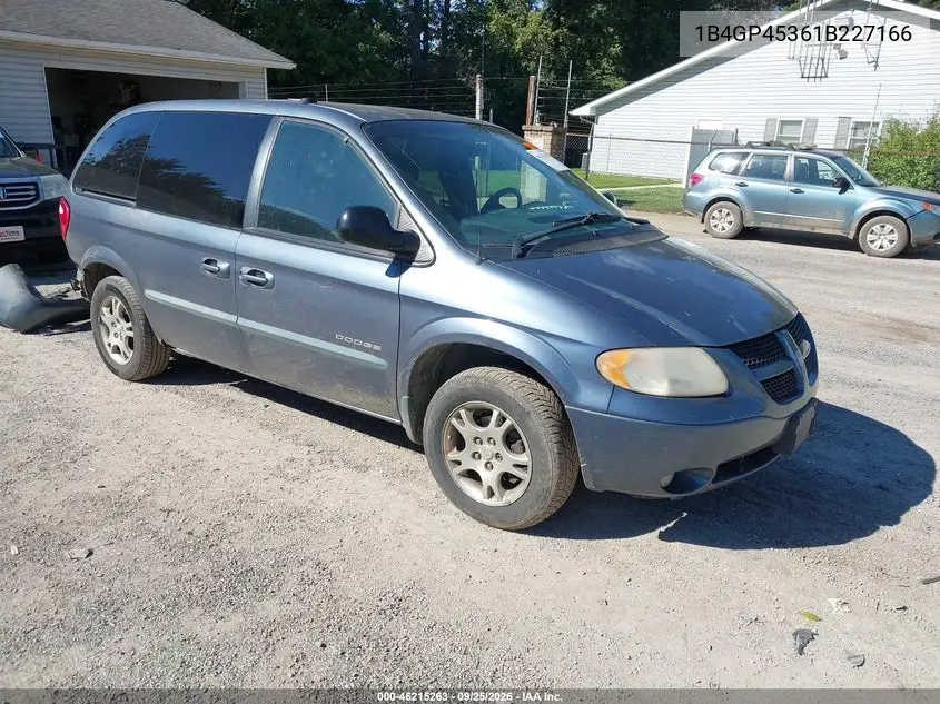 DODGE CARAVAN 2001, VIN 1B4GP45361B227166