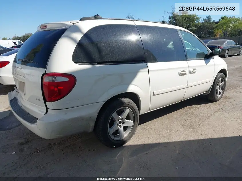 2005 DODGE CARAVAN VIN 2D8GP44L65R569648 — фото 4