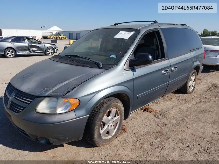 2005 DODGE CARAVAN VIN 2D4GP44L65R477084 — фото 2