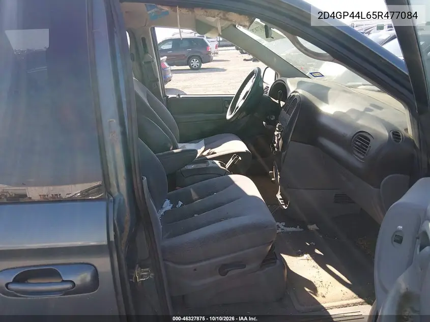 2005 DODGE CARAVAN VIN 2D4GP44L65R477084 — фото 5