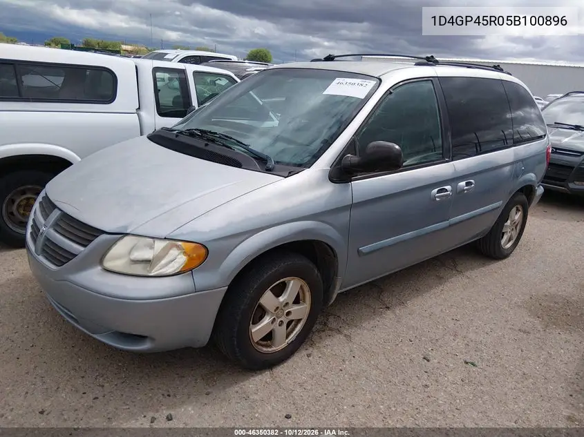 2005 DODGE CARAVAN VIN 1D4GP45R05B100896 — фото 2