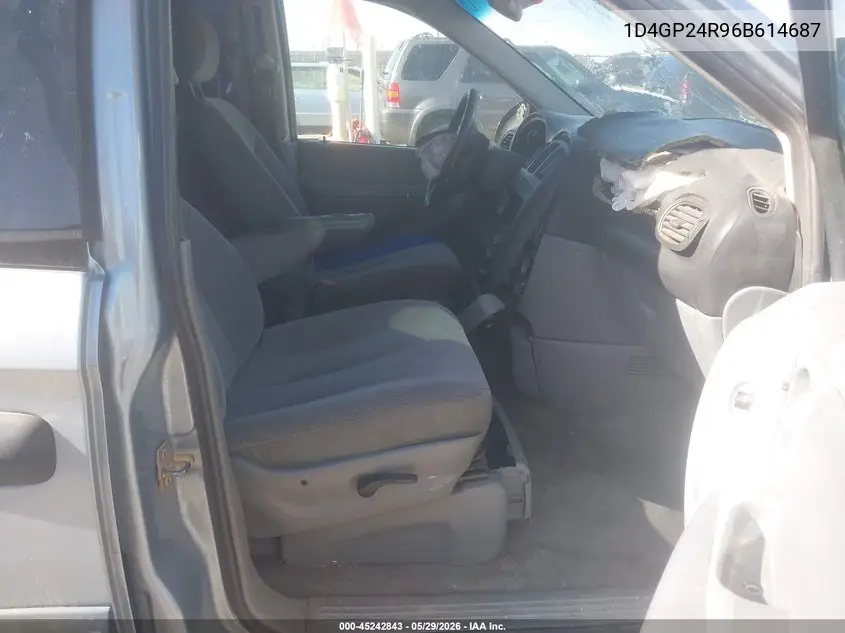 2006 DODGE CARAVAN VIN 1D4GP24R96B614687 — фото 5