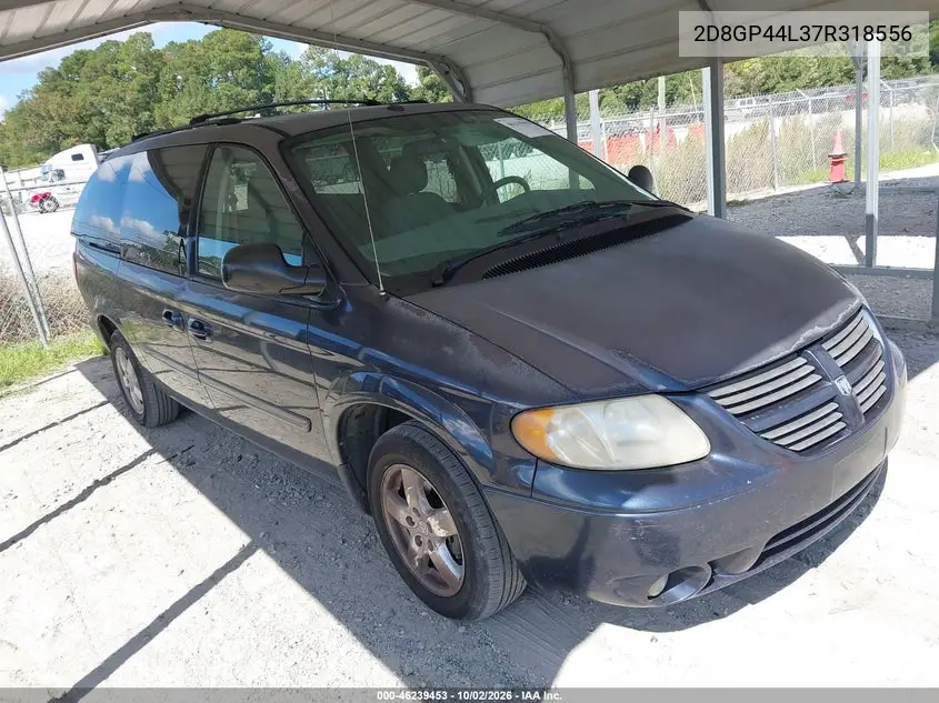DODGE CARAVAN 2007, VIN 2D8GP44L37R318556