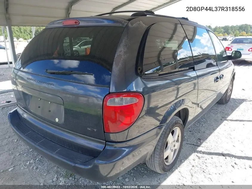 2007 DODGE CARAVAN VIN 2D8GP44L37R318556 — фото 4