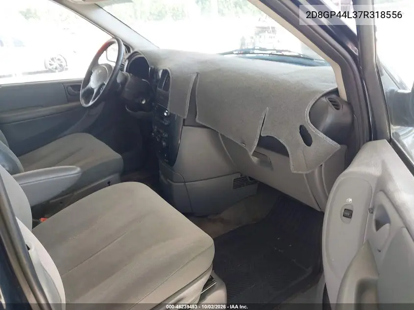 2007 DODGE CARAVAN VIN 2D8GP44L37R318556 — фото 5
