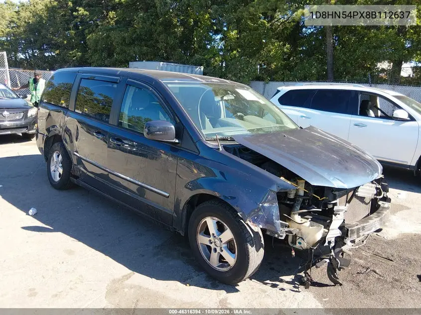 DODGE CARAVAN 2008, VIN 1D8HN54PX8B112637