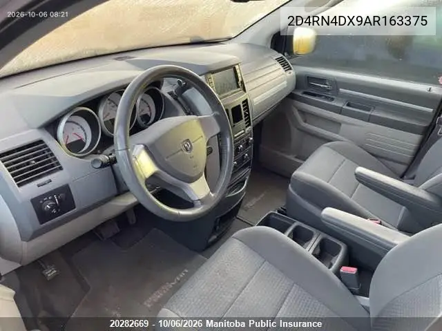 2010 DODGE CARAVAN VIN 2D4RN4DX9AR163375 — фото 5