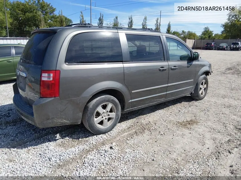 2010 DODGE CARAVAN VIN 2D4RN5D18AR261458 — фото 4