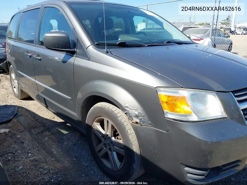 DODGE CARAVAN 2010, VIN 2D4RN6DXXAR452616