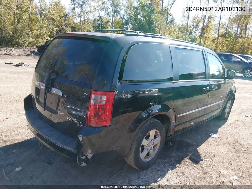 2010 DODGE CARAVAN VIN 2D4RN5D12AR102130 — фото 4