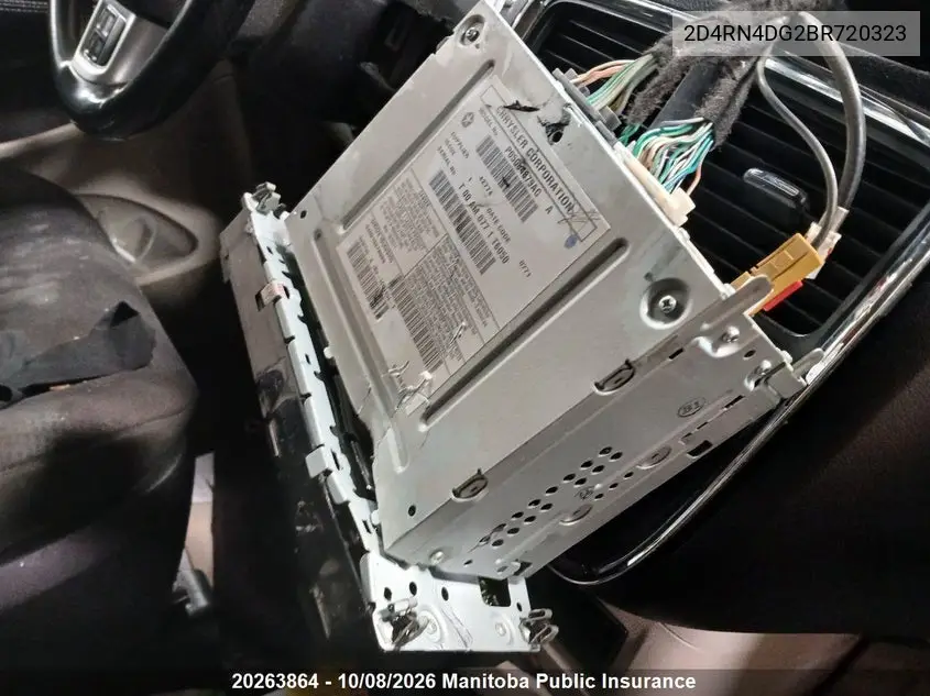2011 DODGE CARAVAN VIN 2D4RN4DG2BR720323 — фото 5