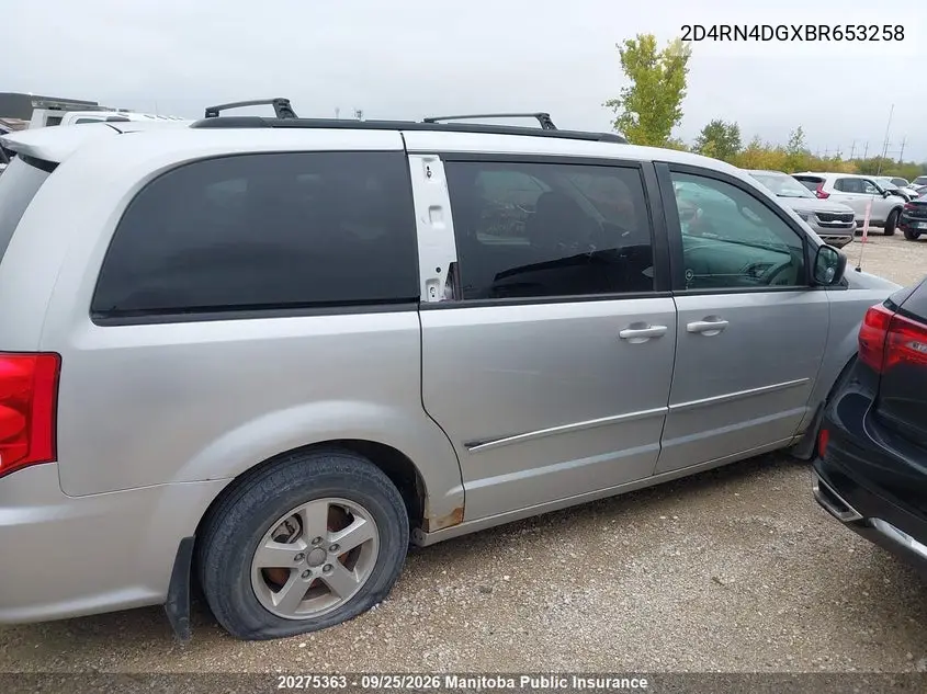 2011 DODGE CARAVAN VIN 2D4RN4DGXBR653258 — фото 12