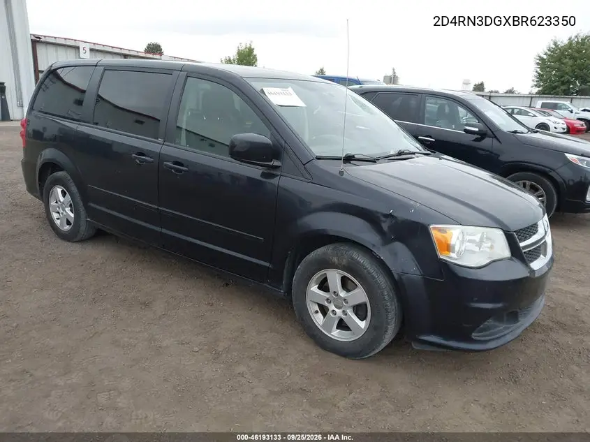 DODGE CARAVAN 2011, VIN 2D4RN3DGXBR623350
