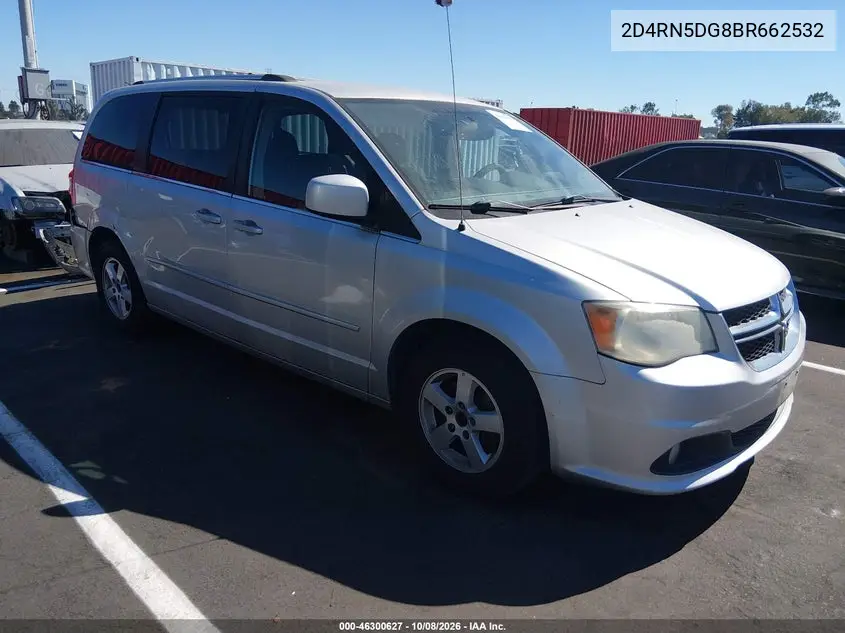 DODGE CARAVAN 2011, VIN 2D4RN5DG8BR662532