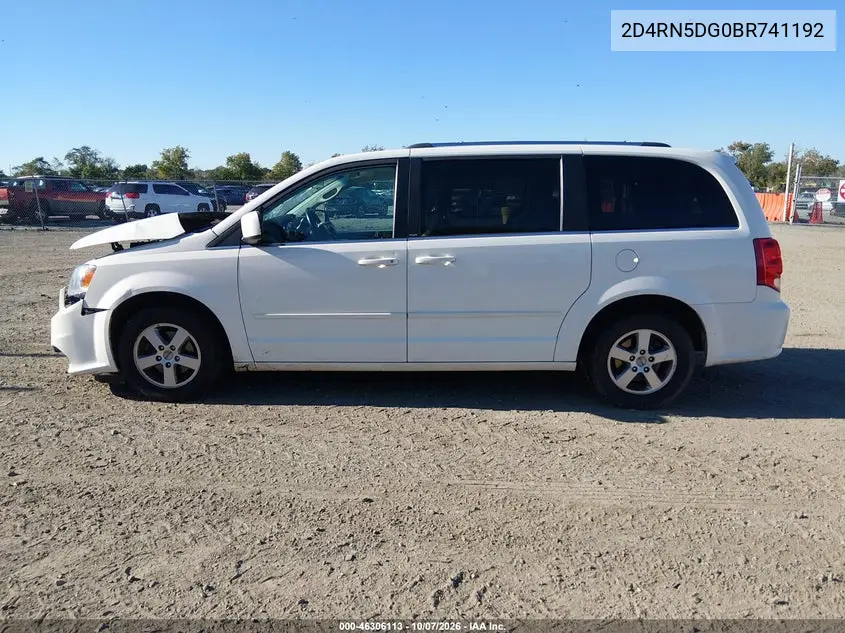 2011 DODGE CARAVAN VIN 2D4RN5DG0BR741192 — фото 13