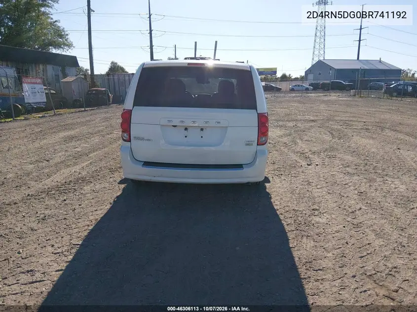 2011 DODGE CARAVAN VIN 2D4RN5DG0BR741192 — фото 15