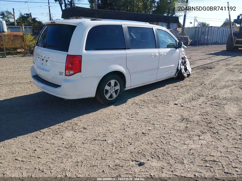 2011 DODGE CARAVAN VIN 2D4RN5DG0BR741192 — фото 4