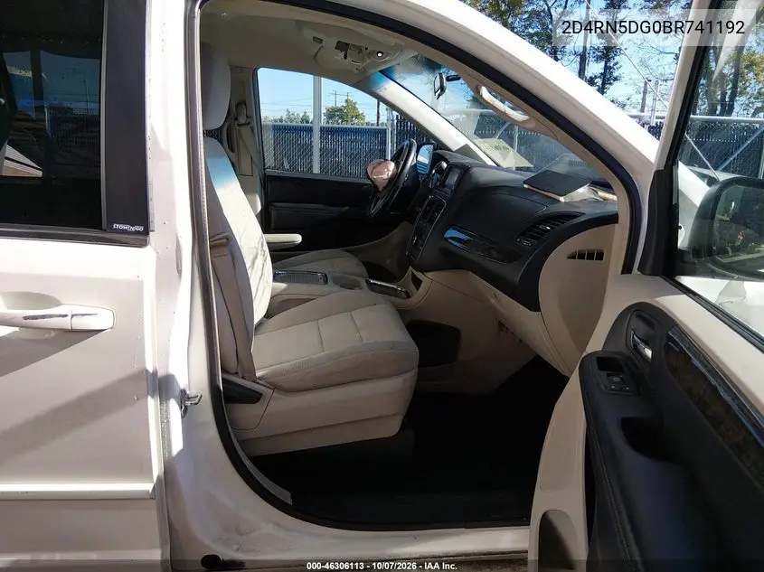 2011 DODGE CARAVAN VIN 2D4RN5DG0BR741192 — фото 5