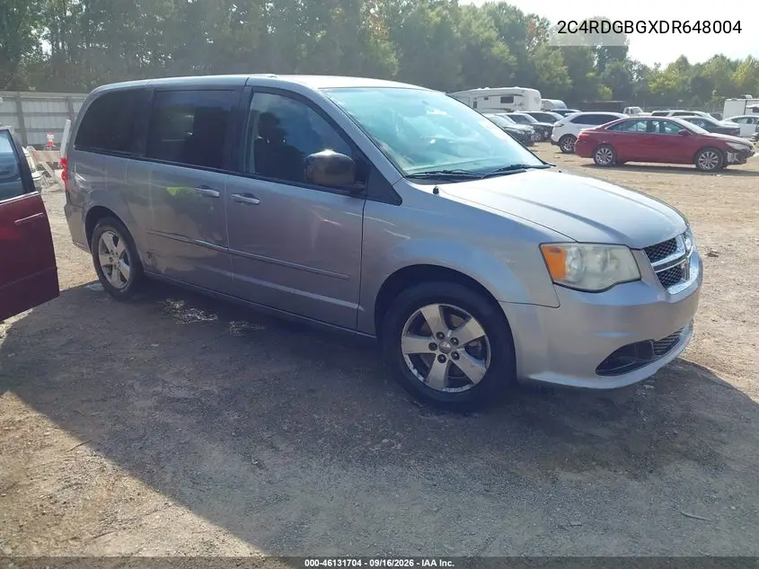 DODGE CARAVAN 2013, VIN 2C4RDGBGXDR648004