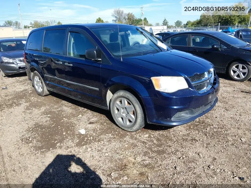 DODGE CARAVAN 2013, VIN 2C4RDGBG1DR593295
