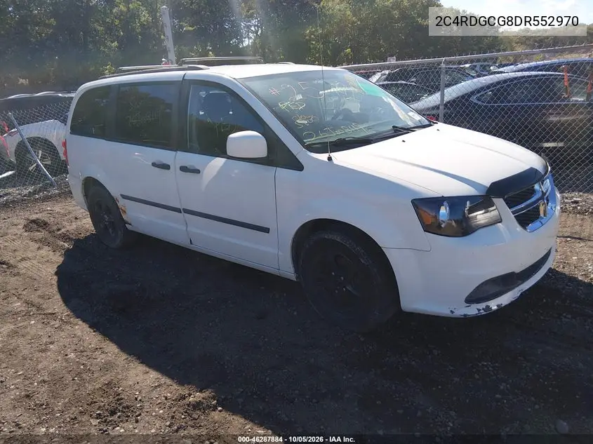 DODGE CARAVAN 2013, VIN 2C4RDGCG8DR552970
