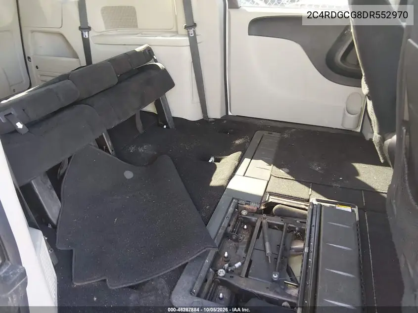 2013 DODGE CARAVAN VIN 2C4RDGCG8DR552970 — фото 8