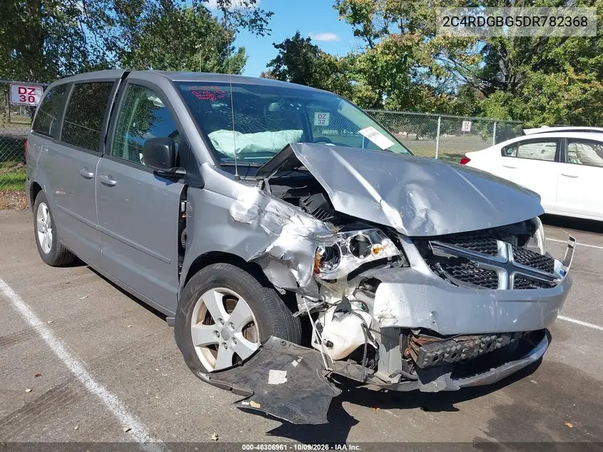DODGE CARAVAN 2013, VIN 2C4RDGBG5DR782368