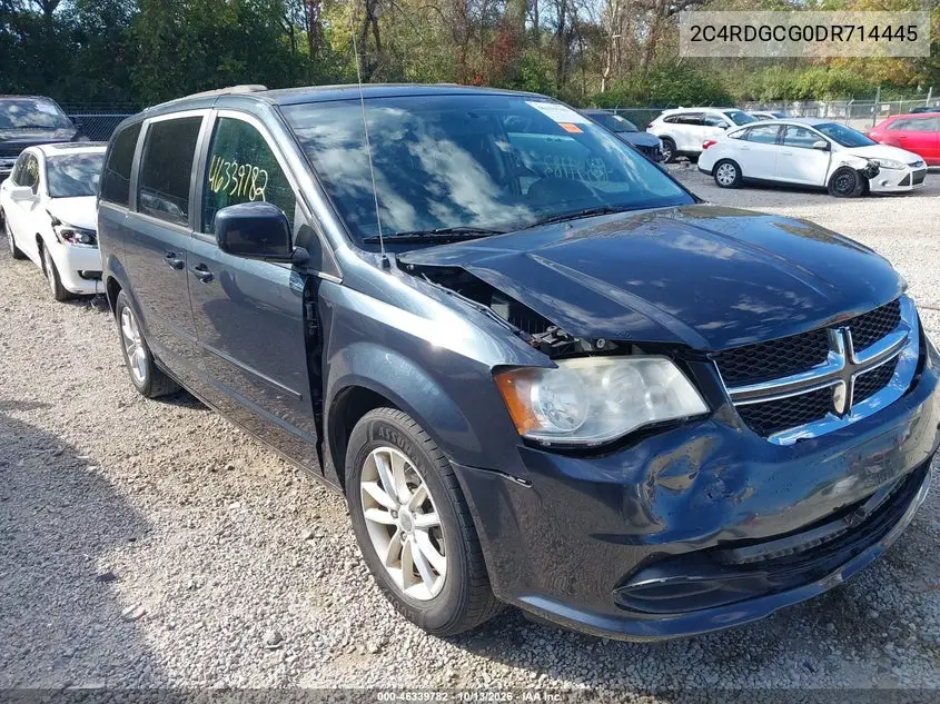 DODGE CARAVAN 2013, VIN 2C4RDGCG0DR714445