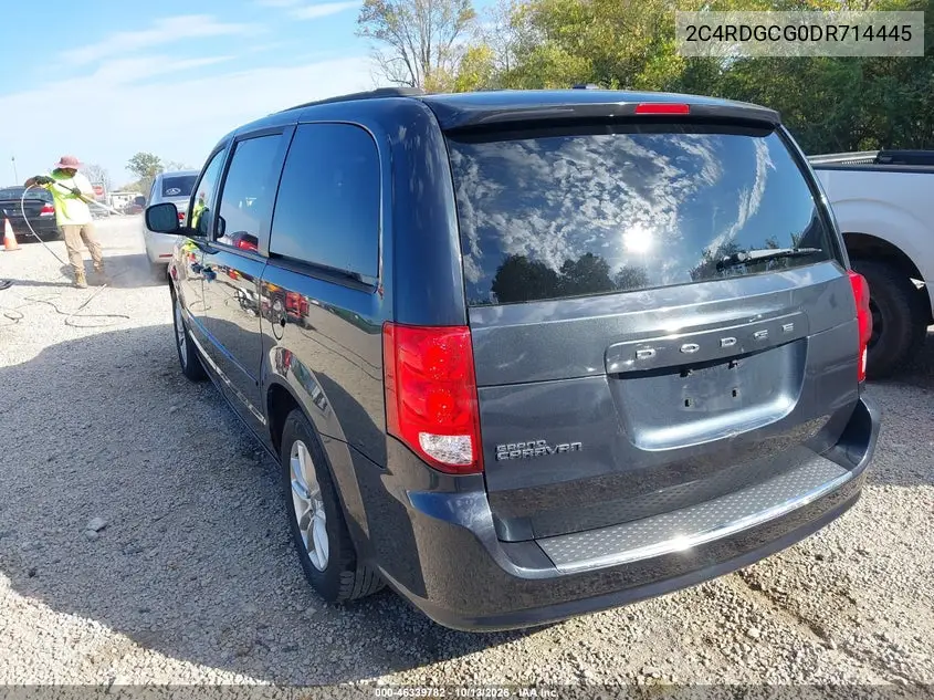 2013 DODGE CARAVAN VIN 2C4RDGCG0DR714445 — фото 3