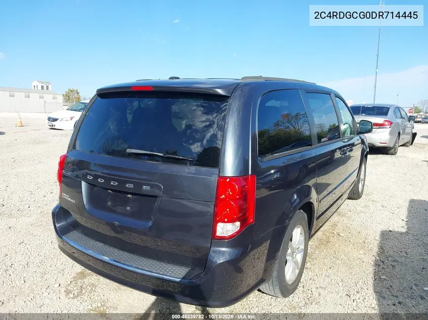 2013 DODGE CARAVAN VIN 2C4RDGCG0DR714445 — фото 4
