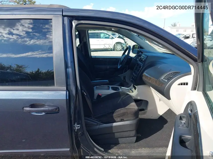 2013 DODGE CARAVAN VIN 2C4RDGCG0DR714445 — фото 5