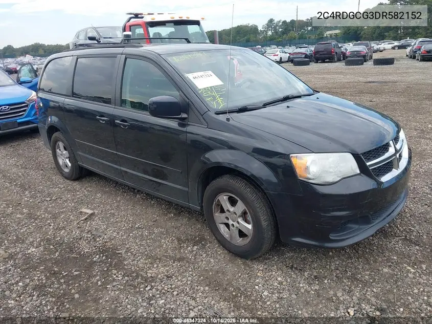 DODGE CARAVAN 2013, VIN 2C4RDGCG3DR582152