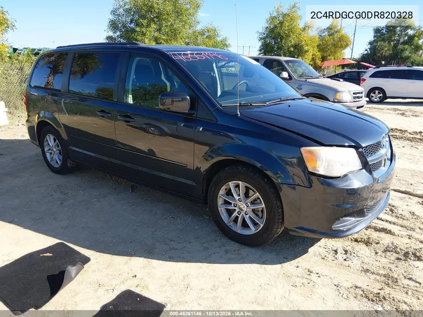 DODGE CARAVAN 2013, VIN 2C4RDGCG0DR820328