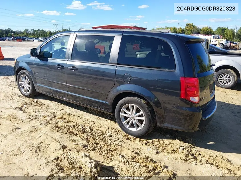 2013 DODGE CARAVAN VIN 2C4RDGCG0DR820328 — фото 3